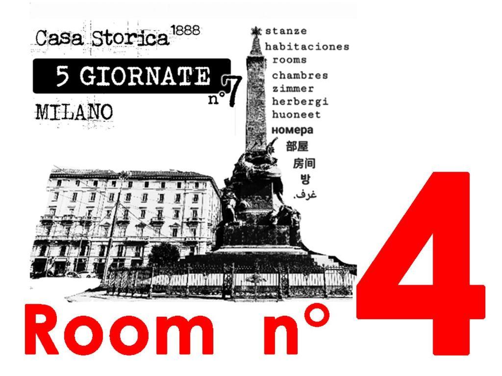 Hotel Casa Storica Piazza 5 Giornate Milán Habitación foto